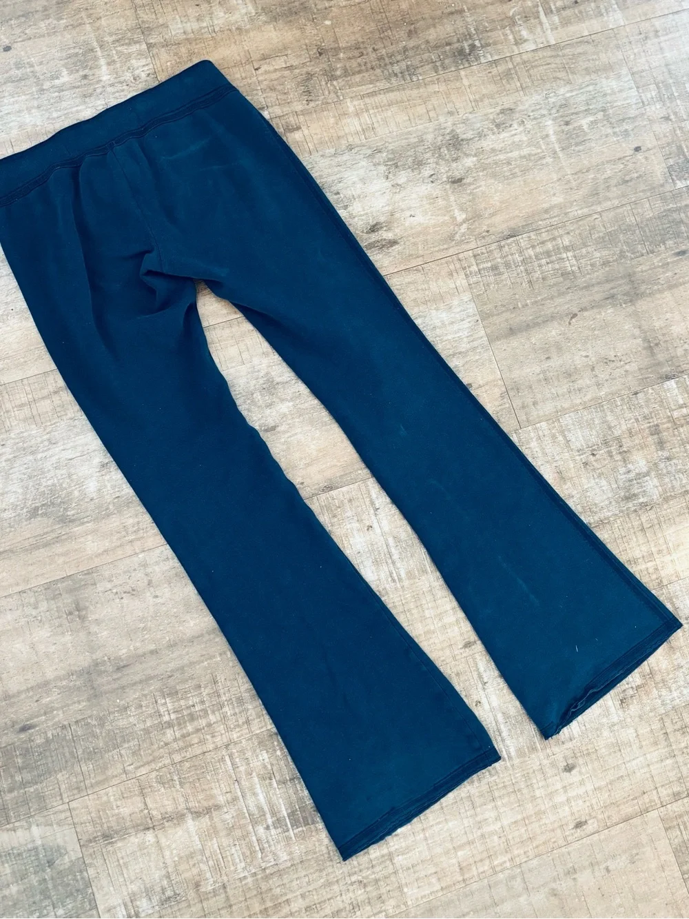 VTG Y2K Hollister navy blue cotton flare sweat pants size XS - Picture 4 of 4
